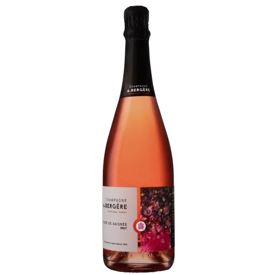 A. BERGERE champagne Rosé De Saignée