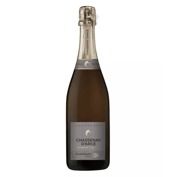 Bottle of Champagne CHASSENAY D'ARCE Blanc de Blancs 2014