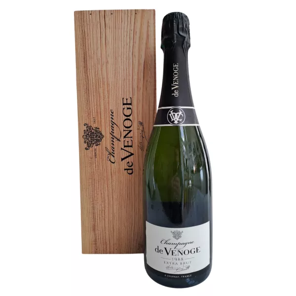Vinotheque De Venoge  Extra Brut Millésime 1988 wood box