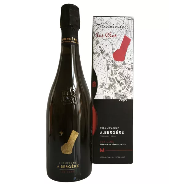 シャンパーニュ A. ベルジェール レ・クロ ブラン・ド・ノワール 2019 エクストラ・ブリュット