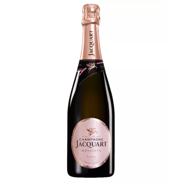 Bottle of Champagne JACQUART Brut Rosé Mosaïque