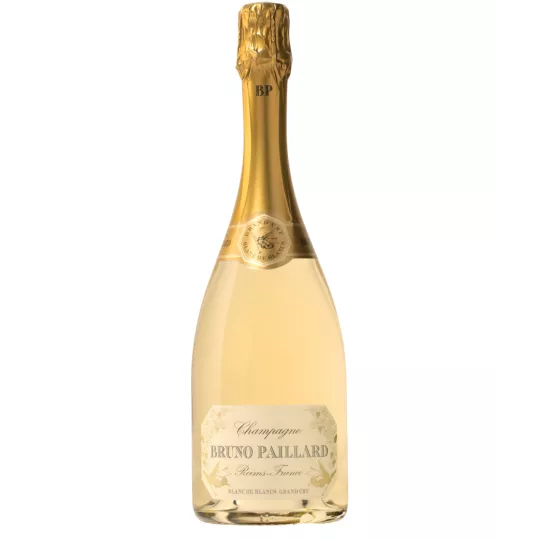 シャンパーニュ・ブリュノ・パイヤール・ブラン・ド・ブラン グラン・クリュ、正面から見たボトル