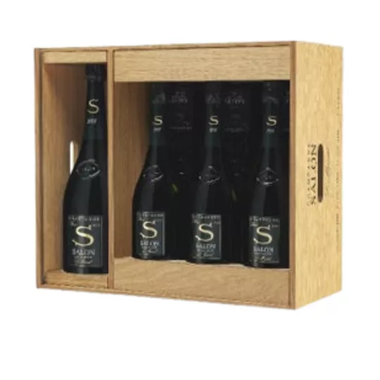 Luxury Champagne Gift sets SALON Vintages  2004 2006 2007 2008 1 Magnum and 6 bottles