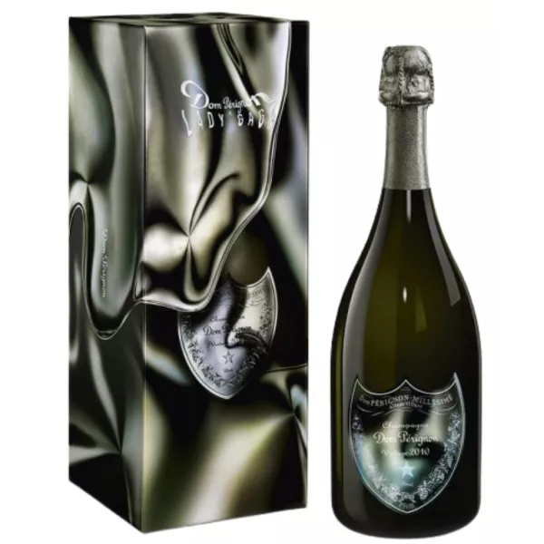 DOM PERIGNON champagne Limited Edition Lady Gaga 2010 vintage