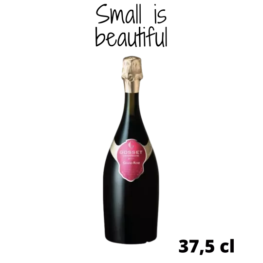 Half Bottle of Champagne GOSSET Grand Rosé Brut